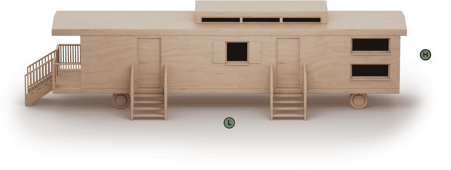 Wichtelhaus - Gartenansicht